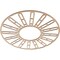 Ekena Millwork Hale Wood Fretwork Pierced Ceiling Medallion, Alder, 36"OD x 13 1/8"ID x 3/8"T CMWP36X36X0375HHAL - alternate 5